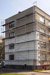 Zateplen fasdy v- rekonstrukce balkon