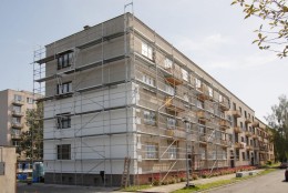 Zateplen fasdy v- rekonstrukce balkon