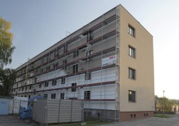 Zateplení fasády vč- rekonstrukce balkonů