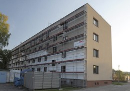 Zateplen fasdy v- rekonstrukce balkon